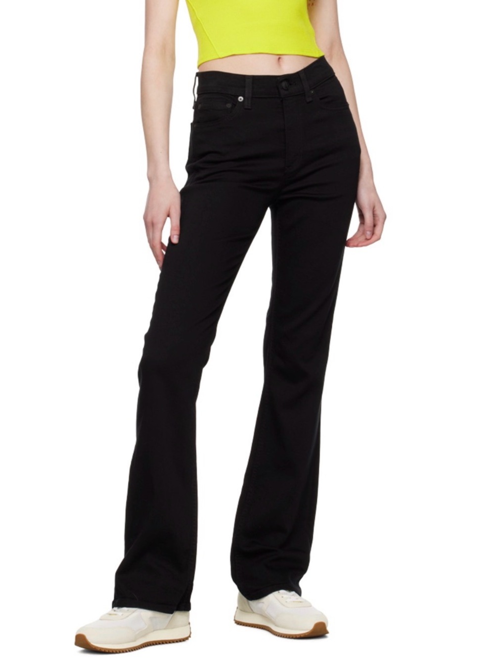 rag & bone Black boot cut Jeans